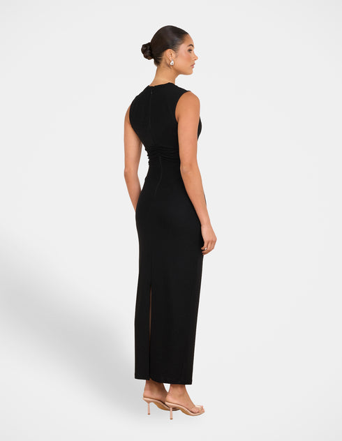 Margo High Neck Lurex Maxi